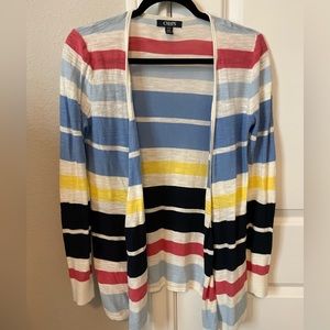 Striped Multicolor Cardigan